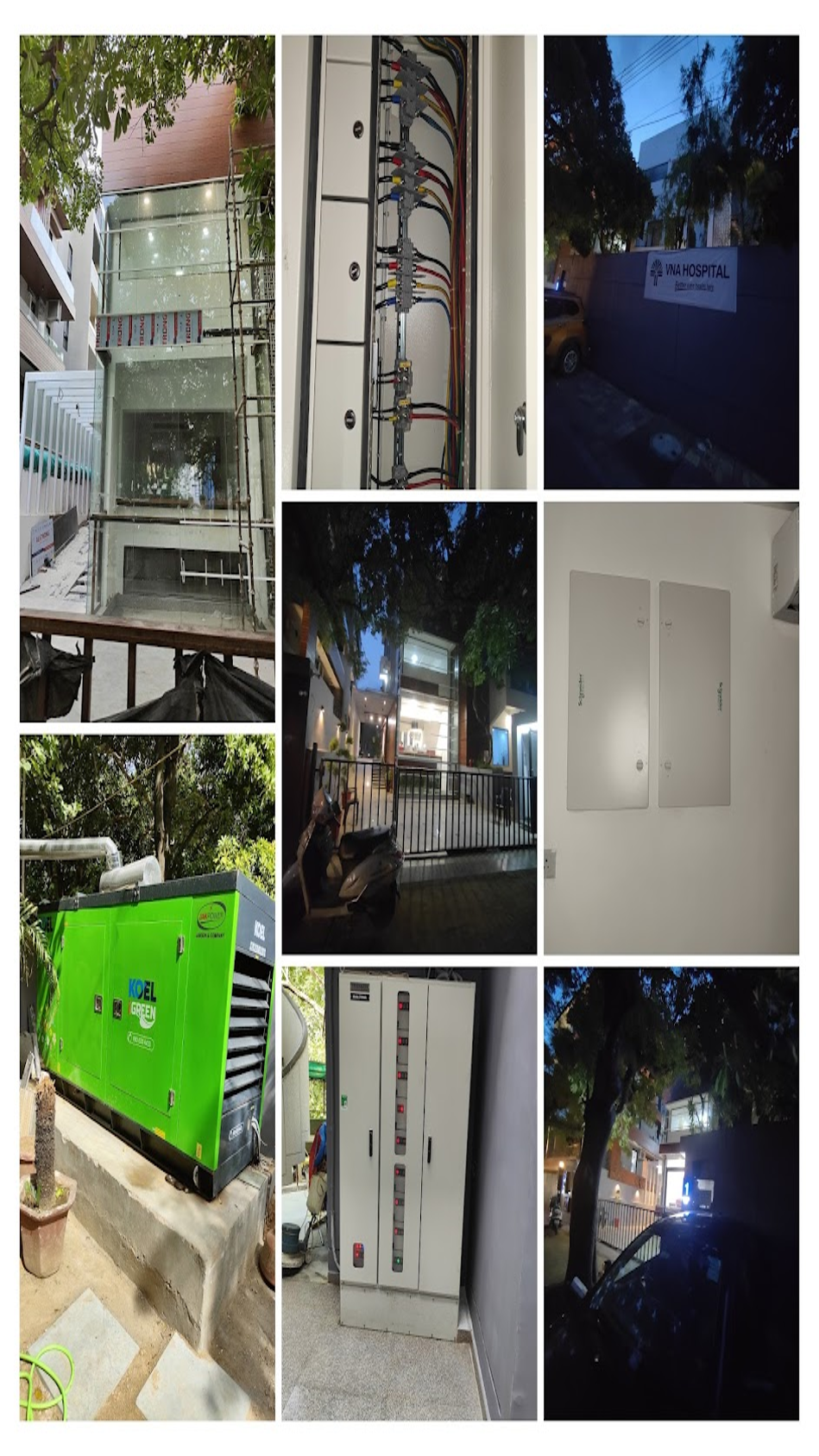 VNA Hospital project installation